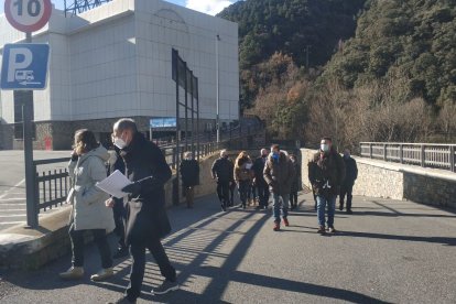 Propietaris, gestors i advocats aquest matí al Punt de Trobada