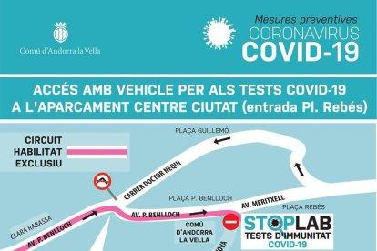 Tancada la circulació a l'avinguda Príncep Benlloch pels tests