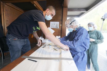 Tests massius de la Covid-19