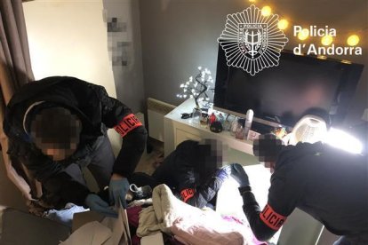 La policia desmantella un “narcopis” situat a Andorra la Vella