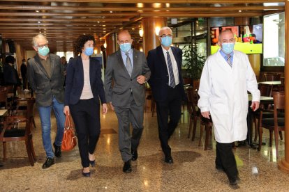 Acte de reconeixement i comiat als sanitaris cubans