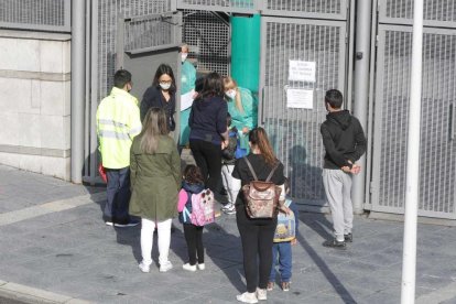 Primer dia de retorn a les escoles