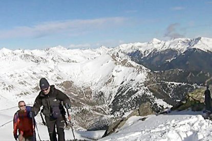 Llançar-se a l'esquí