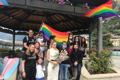 Pintada contra l'homofòbia