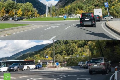 Tallat de pujada el vial Pobladó fins a les sis de la tarda