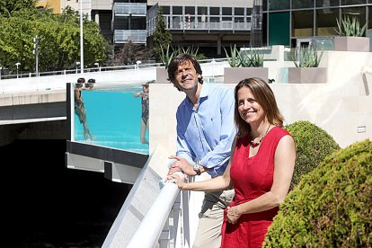 Caldea confia l'estiu a la nova piscina panoràmica al valira
