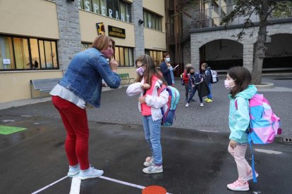 Alumnes escola andorrana Sant Julià