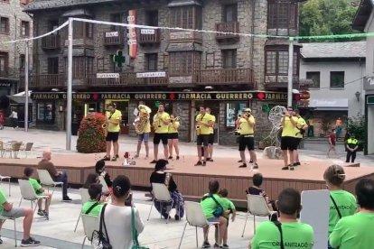 Tret de sortida a la festa major d'Escaldes