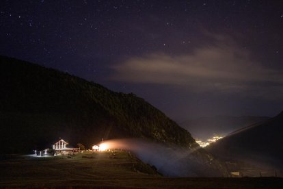 Incendi en una barbacoa a Canillo