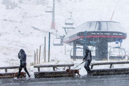 Primeres nevades a principi de la tardor