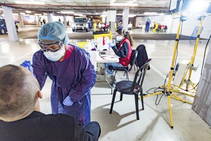 La màquina de diagnosticar el virus