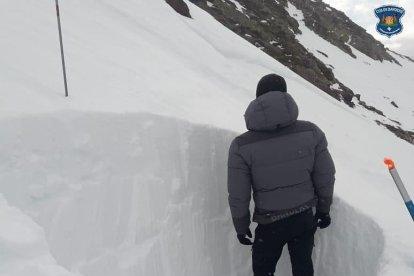 Els banders han fet una sortida per recollir informació de l'allau