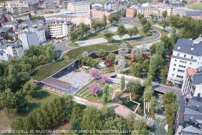 'El Bany de l'Ossa' guanya el concurs d'idees del nou parc d'Encamp