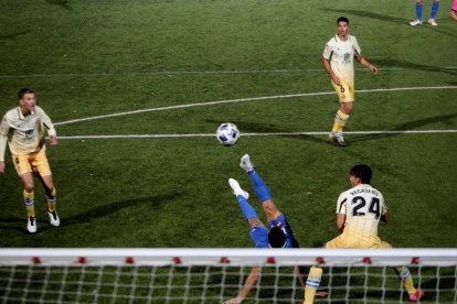 L'FC Andorra s'estrena a casa amb empat contra l'Espanyol B (2-2)
