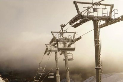 Primera nevada de la temporada