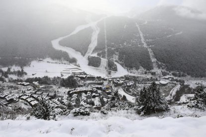 Neu a la zona del Tarter