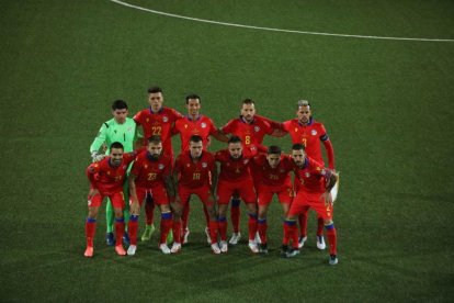 Imatges dels aficionats anglesos a Andorra