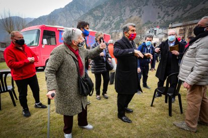 Acte de campanya de Laporta al Parc Central