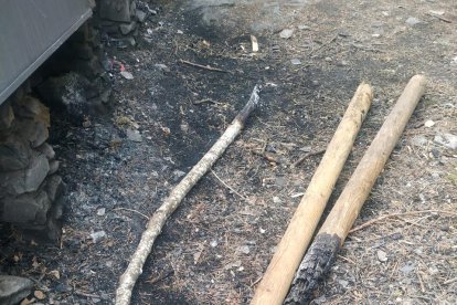 Foc il·legal al berenador