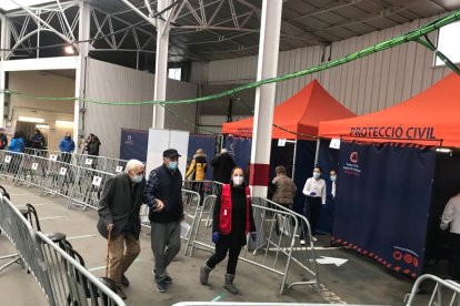 Els primers 500 padrins vacunats