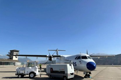 La Cambra estima que l'aeroport rebrà mig milió de viatgers l'any
