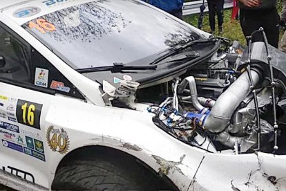 Aparatós accident de De la Casa a la Subida al Fitu