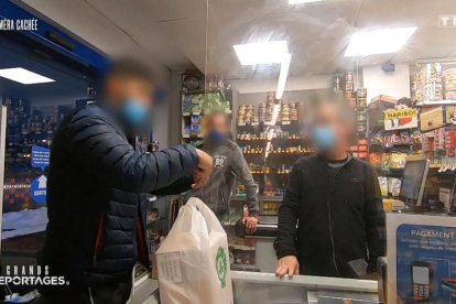 Contraban per televisió