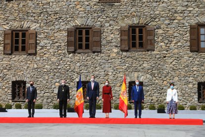 Els reis d'Espanya arriben a Andorra