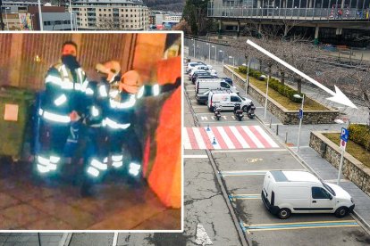 El comú i els joves s'acusen mútuament d'iniciar l'agressió