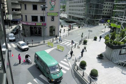 Un centre per a vianants