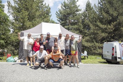 La 'tête de la course' real