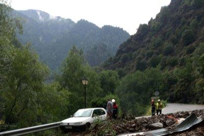 El temporal torna a aïllar Bixessarri