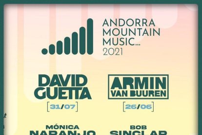 El cartell de l'Andorra Mountain Music