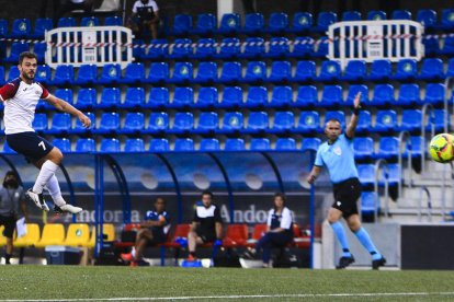 Jugada del gol de Guillaume pel Santa Coloma
