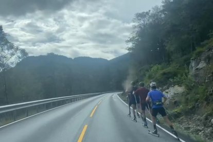 L'equip d'esquí de fons de la FAE es desplaça a Sadnes