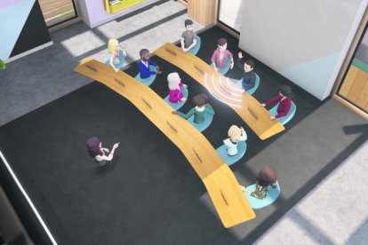 La plataforma també permet incorporar-se a la reunió des de l'ordinador directament, mitjançant una videotrucada