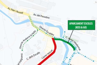 Afectacions a l'avinguda Fiter i Rossell.