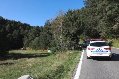 El servei de circulació, el SUM, i la policia s'han desplaçat al lloc dels fets