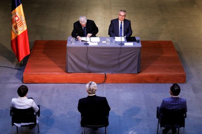 Presentació del llibre al Consell General.