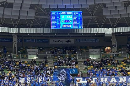 Un dels errors del marcador.