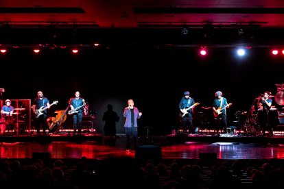 José Luis Perales va actuar ahir al vespre a l'auditori del Centre de Congressos d'Andorra la Vella.