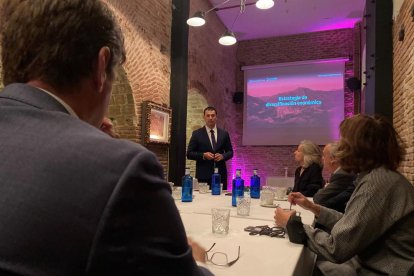 Jordi Gallardo en les sessions de treball