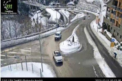 La rodontda d'Anyós aquest matí.