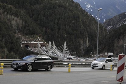 Desviament del trànsit a la Massana per l'accident d'Anyós