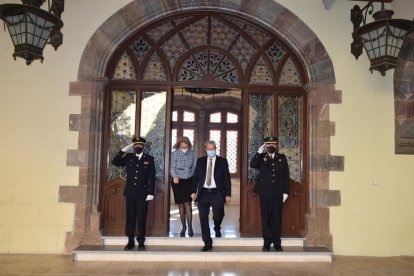 Lliurament de la carta credencial de Luxemburg