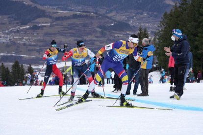 Irineu Esteve va aconseguir una magnífica sisena posició a la darrera prova del Tour de Ski.