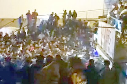 La festa que es va celebrar al Pas de la Casa la nit de divendres passat.