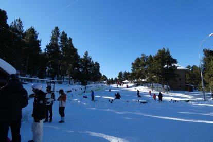 L'estació d'esquí de fons de la Rabassa - Naturland continua oberta diàriament amb el 100%