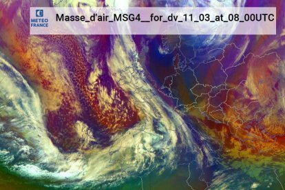 L'acostament d'un nou front mantindrà la nuvolositat al llarg del dia