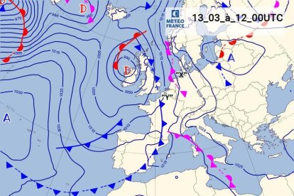 Front fred per l'oest